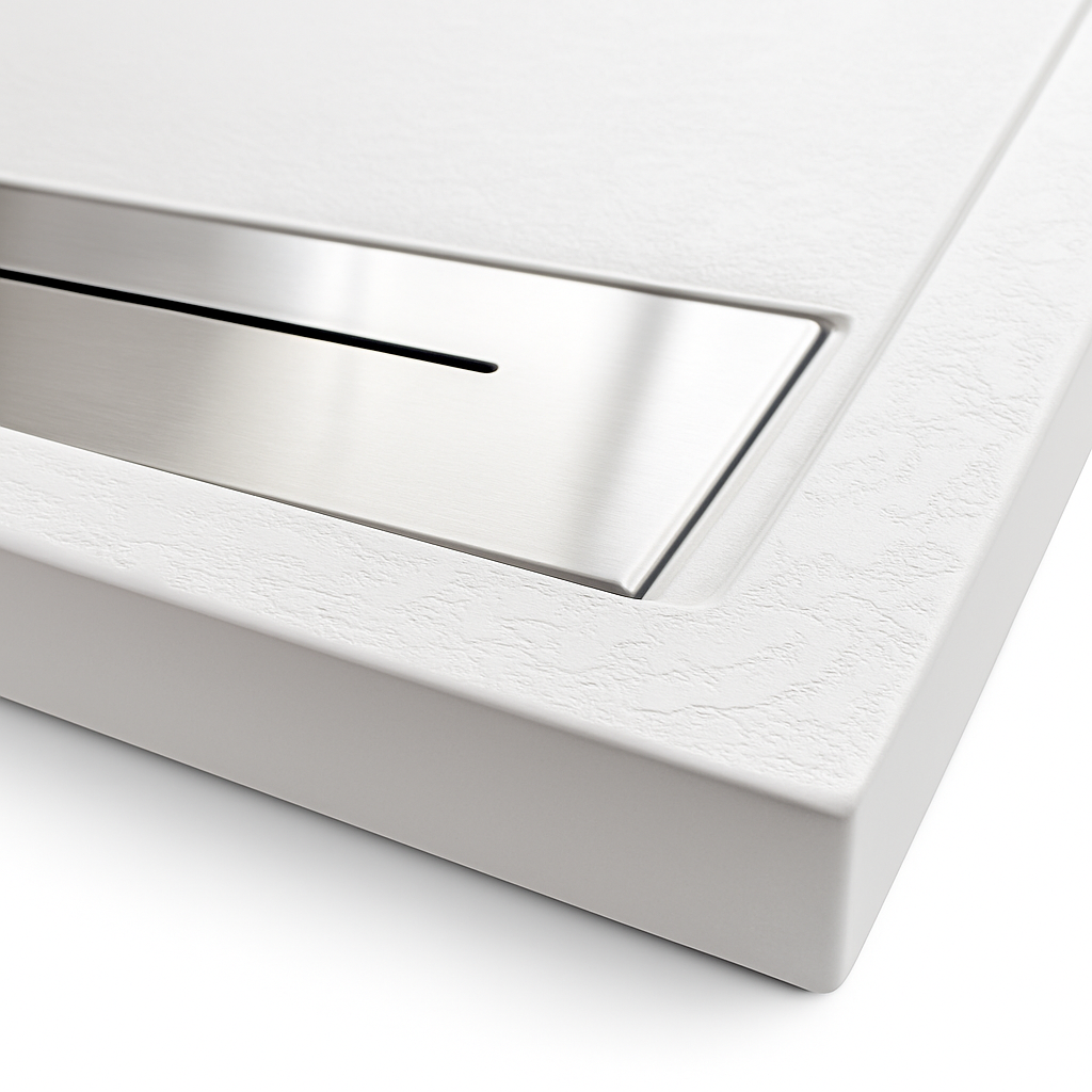 Receptaculo de ducha 100x70 Textura Piedra Antideslizante y Ultra Resistente