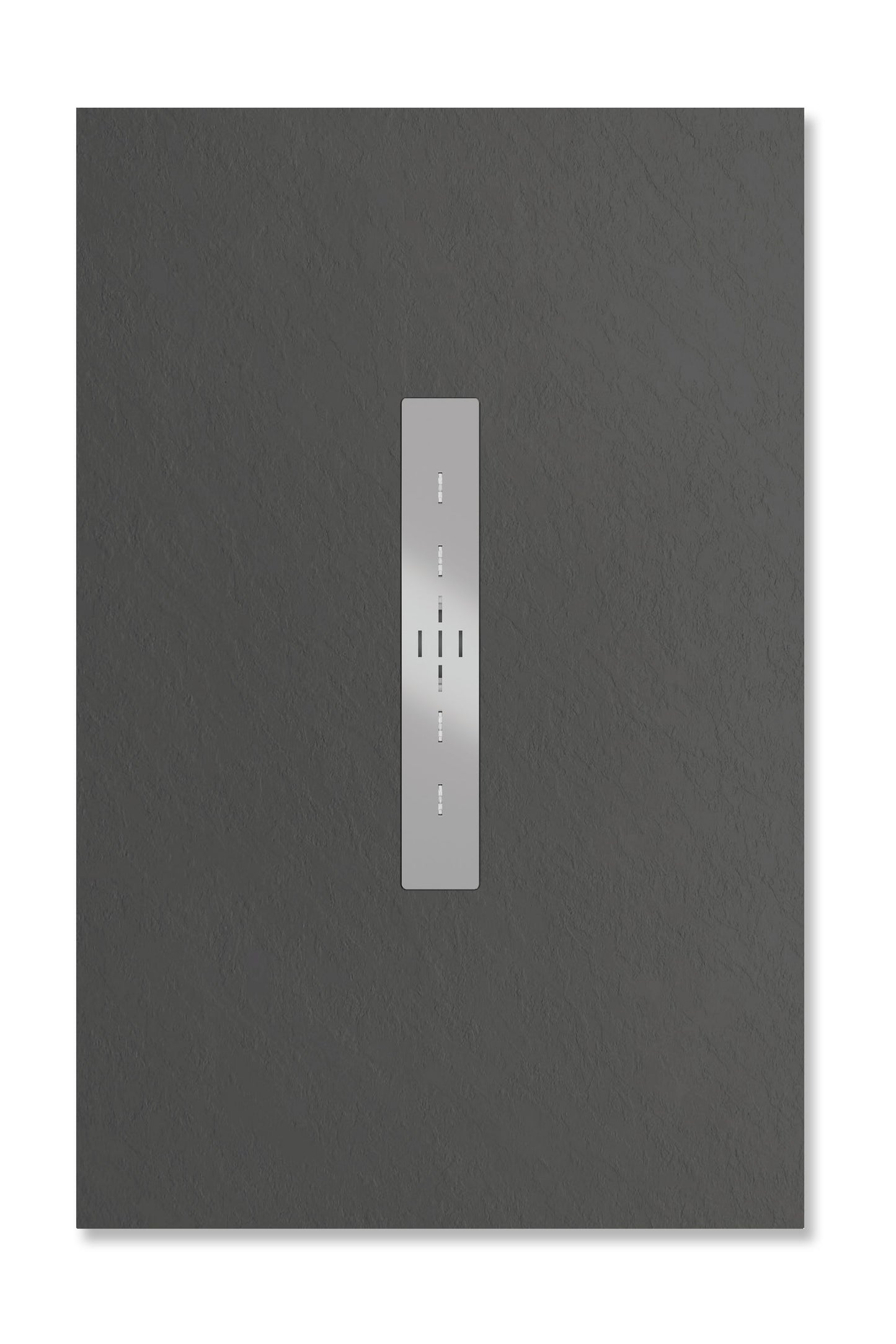 Receptaculo piedra de pizarra 120x70cm  Ultra-Resistente Marca VELSTON con desagüe incluido