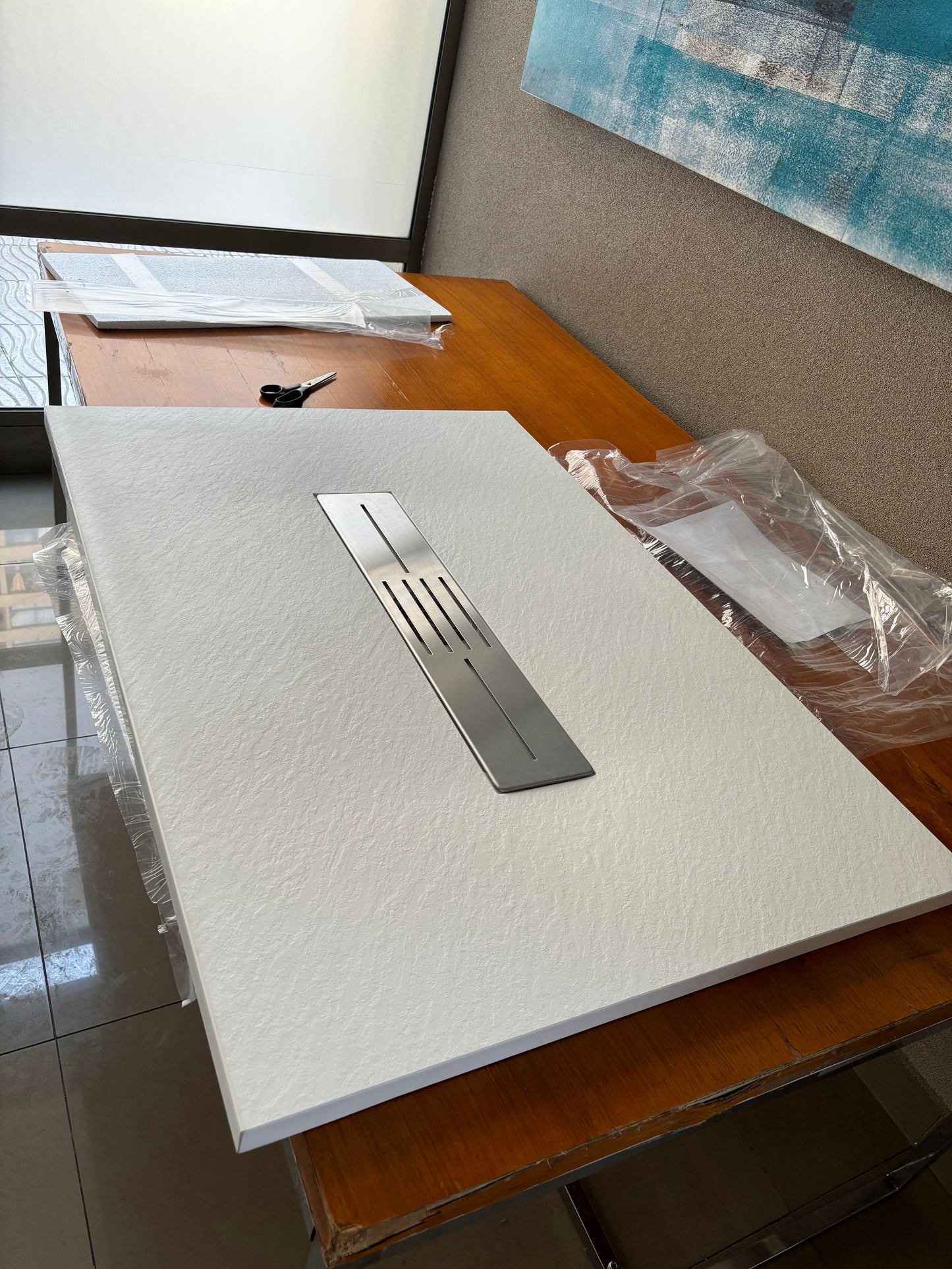 Receptaculo de ducha  100x70cm Ultraplano y Resistente